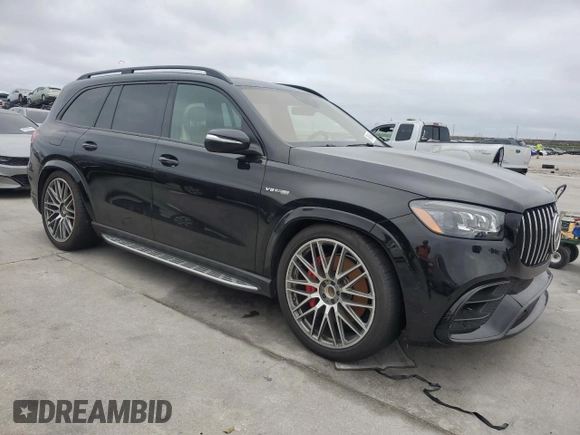 2021 Mercedes-Benz GLS with VIN 4JGFF8KEXMA330479, listed as a Copart auction lot 79840654 with 0 mi miles and Salvage Title. Bid and sale history available at carsss.com. Image 4.