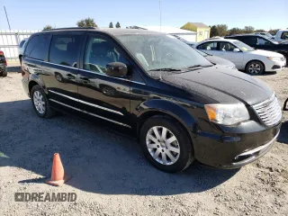 2014 Chrysler Town & Country Touring with VIN 2C4RC1BG9ER438074, listed as a Copart auction lot 72837324 with 93,200 mi miles and Clean Title. Bid and sale history available at DreamBid. Image 4.