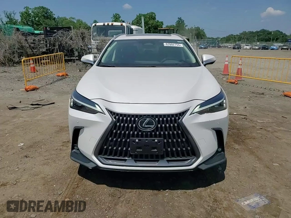 2024 Lexus NX 350 Premium with VIN 2T2GGCEZ0RC056702, listed as a Copart auction lot 62602755 with 13,317 mi miles and Salvage title. Bid and sale history available at DreamBid. Image 14.