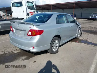 2010 Toyota Corolla with VIN 2T1BU4EE0AC478547, listed as a IAAI auction lot 41789403 with 79,386 mi miles. Bid and sale history available at carsss.com. Image 4.