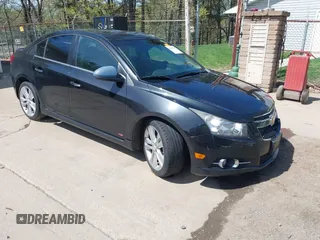 2011 Chevrolet Cruze LTZ with VIN 1G1PH5S93B7233129, listed as a IAAI auction lot 42061950 with 204,583 mi miles and . Bid and sale history available at DreamBid. Image 1.