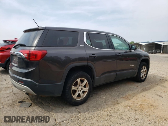 2018 GMC Acadia SLE with VIN 1GKKNKLAXJZ120092, listed as a Copart auction lot 53096395 with 225,670 mi miles and Clean Title. Bid and sale history available at carsss.com. Image 3.