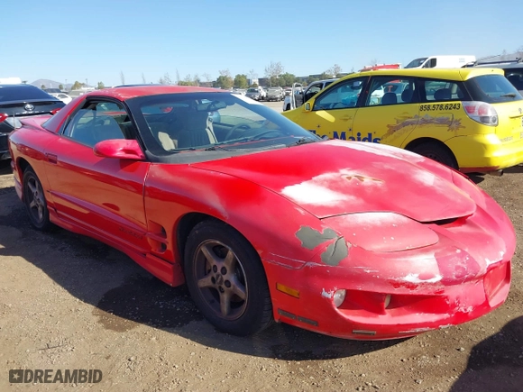 1999 Pontiac Firebird with VIN 2G2FS22K9X2208387, listed as a IAAI auction lot 41349447 with 221,291 mi miles. Bid and sale history available at carsss.com. Image 6.