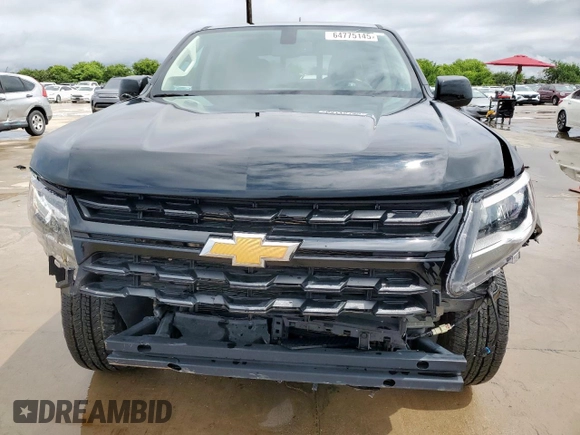 2022 Chevrolet Colorado 2WD LT with VIN 1GCGSCEA9N1249104, listed as a Copart auction lot 64775145 with 16,122 mi miles and Salvage title. Bid and sale history available at DreamBid. Image 5.
