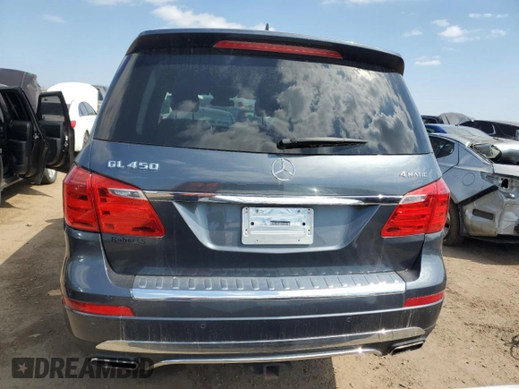 2014 Mercedes-Benz GL 450 with VIN 4JGDF7CEXEA272813, listed as a Copart auction lot 52859635 with 192,094 mi miles and Salvage title. Bid and sale history available at DreamBid. Image 6.