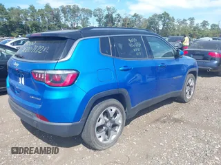 2020 Jeep Compass Limited with VIN 3C4NJCCB4LT125706, listed as a IAAI auction lot 40393170 with Not Provided miles and . Bid and sale history available at DreamBid. Image 4.