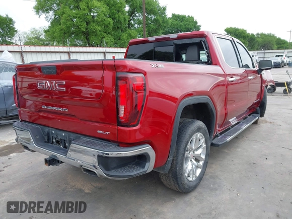 2021 GMC Sierra 1500 SLT z VIN 3GTU9DED2MG153183, wystawiony jako IAAI lot #41880942 z przebiegiem 84 686 mil mil oraz . Historia ofert i sprzedaży dostępna na DreamBid. Obrazek 4.