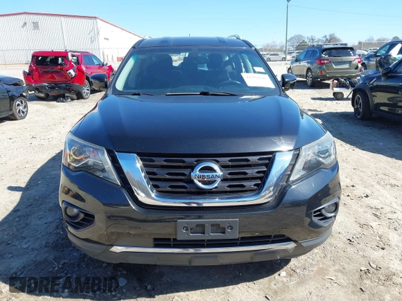 2017 Nissan Pathfinder S with VIN 5N1DR2MN2HC644842, listed as a IAAI auction lot 41654146 with 153,020 mi miles. Bid and sale history available at carsss.com. Image 13.