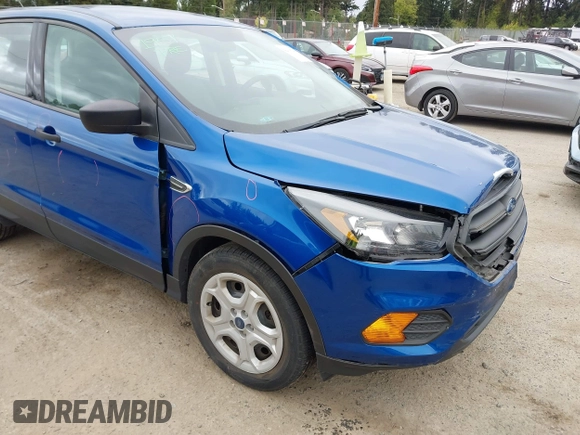 2018 Ford Escape S with VIN 1FMCU0F77JUB44916, listed as a IAAI auction lot 42136740 with 111,362 mi miles and . Bid and sale history available at carsss.com. Image 6.