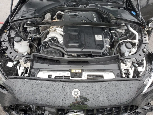 2023 Mercedes-Benz C 43 AMG with VIN W1KAF8HB9PR105901, listed as a Copart auction lot 44231895 with Not Provided miles and Non Repairable. Bid and sale history available at DreamBid. Image 11.