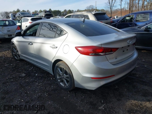 2017 Hyundai Elantra SE with VIN 5NPD74LF4HH057921, listed as a IAAI auction lot 41507037 with 106,058 mi miles and . Bid and sale history available at DreamBid. Image 3.