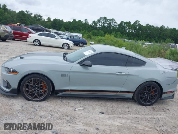 2022 Ford Mustang Mach 1 with VIN 1FA6P8R08N5551350, listed as a IAAI auction lot 39997217 with 17,534 mi miles and . Bid and sale history available at DreamBid. Image 14.