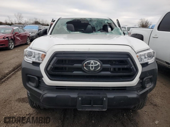 2023 Toyota Tacoma SR z VIN 3TYRX5GN6PT079381, wystawiony jako Copart lot #81633904 z przebiegiem 20 315 mil mil oraz Szkoda całkowita • Salvage title. Historia ofert i sprzedaży dostępna na DreamBid. Obrazek 5.
