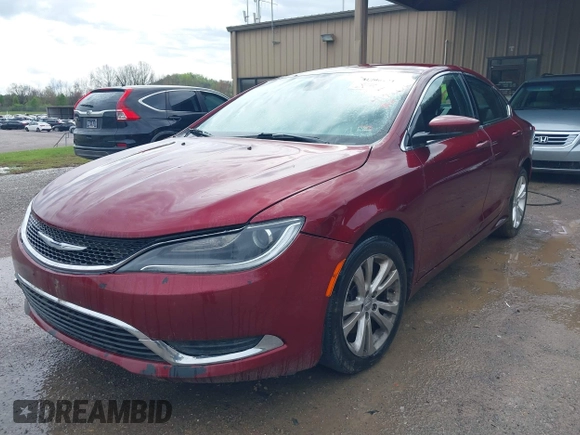 2015 Chrysler 200 Limited with VIN 1C3CCCAB8FN714934, listed as a IAAI auction lot 41906224 with 144,685 mi miles and . Bid and sale history available at carsss.com. Image 2.