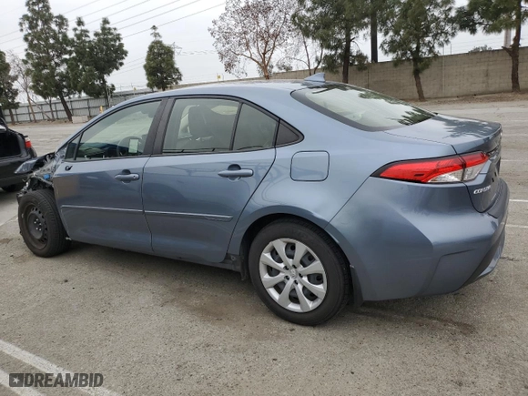 2022 Toyota Corolla LE with VIN JTDEPMAE1N3012537, listed as a Copart auction lot 50564265 with 18,310 mi miles and Salvage Title. Bid and sale history available at carsss.com. Image 2.