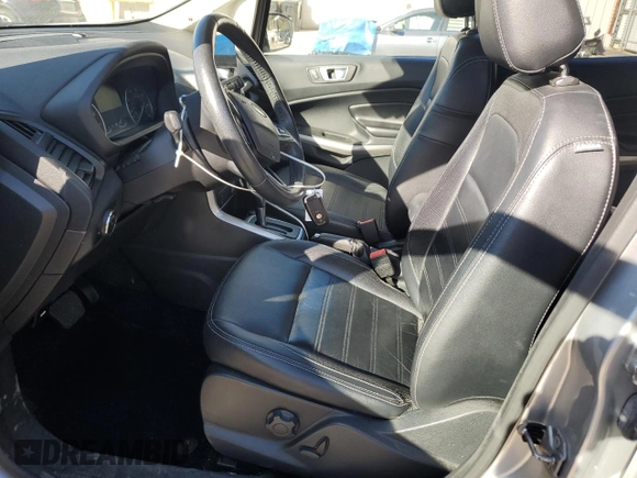 2018 Ford EcoSport Titanium z VIN MAJ6P1WL1JC249426, wystawiony jako Copart lot #49424845 z przebiegiem 69 361 mil mil oraz Szkoda całkowita • Salvage title. Historia ofert i sprzedaży dostępna na DreamBid. Obrazek 7.