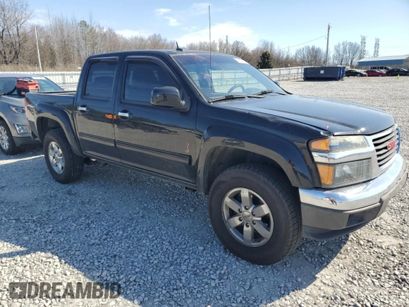 2012 GMC Canyon SLE1 with VIN 1GTH5MFE3C8146106, listed as a Copart auction lot 47535665 with 130,991 mi miles and Salvage Title. Bid and sale history available at carsss.com. Image 4.