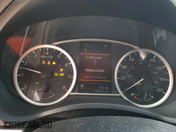 2019 Nissan Sentra S with VIN 3N1AB7AP4KY211037, listed as a Copart auction lot 51465275 with 96,313 mi miles and Salvage Title. Bid and sale history available at carsss.com. Image 9.