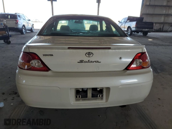 2003 Toyota Solara SE with VIN 2T1CF22P03C606751, listed as a Copart auction lot 47795375 with 144,672 mi miles and Salvage Title. Bid and sale history available at carsss.com. Image 6.