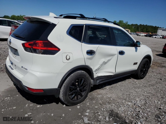 2017 Nissan Rogue S with VIN 5N1AT2MV3HC754058, listed as a Copart auction lot 52511645 with 100,559 mi miles and Salvage Title. Bid and sale history available at carsss.com. Image 3.