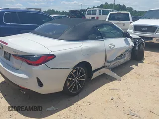 2023 BMW 4 Series 430i xDrive with VIN WBA43AT04PCM23292, listed as a IAAI auction lot 42465765 with 17,376 mi miles and . Bid and sale history available at DreamBid. Image 4.