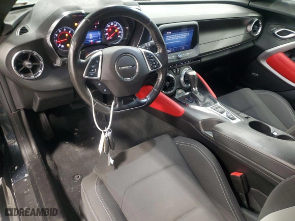 2022 Chevrolet Camaro LT1 with VIN 1G1FF3D78N0101384, listed as a Copart auction lot 83984984 with 41,595 mi miles and Salvage Title. Bid and sale history available at carsss.com. Image 8.