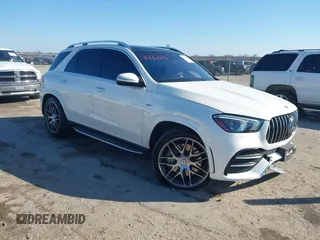 2021 Mercedes-Benz GLE 53 AMG with VIN 4JGFB6BB8MA440937, listed as a IAAI auction lot 41476090 with 39,693 mi miles and . Bid and sale history available at DreamBid. Image 1.