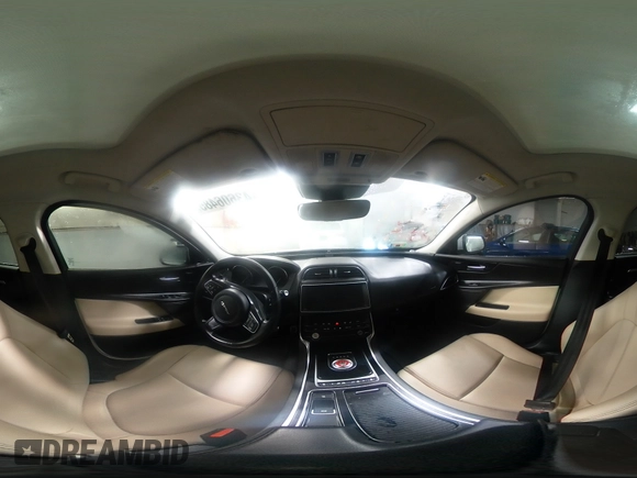 2019 Jaguar XE 25t Premium with VIN SAJAJ4FX0KCP51647, listed as a Copart auction lot 43606485 with 58,354 mi miles and Salvage Title. Bid and sale history available at carsss.com. Image 13.