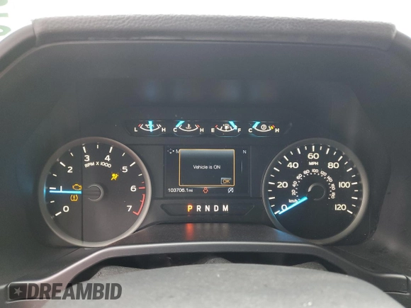 2017 Ford F-150 XL with VIN 1FTEW1EG8HFB09153, listed as a Copart auction lot 50978975 with 103,706 mi miles and Salvage Title. Bid and sale history available at carsss.com. Image 9.