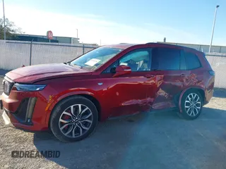 2022 Cadillac XT6 Sport with VIN 1GYKPHRS7NZ152832, listed as a IAAI auction lot 41591284 with 53,787 mi miles. Bid and sale history available at carsss.com. Image 14.