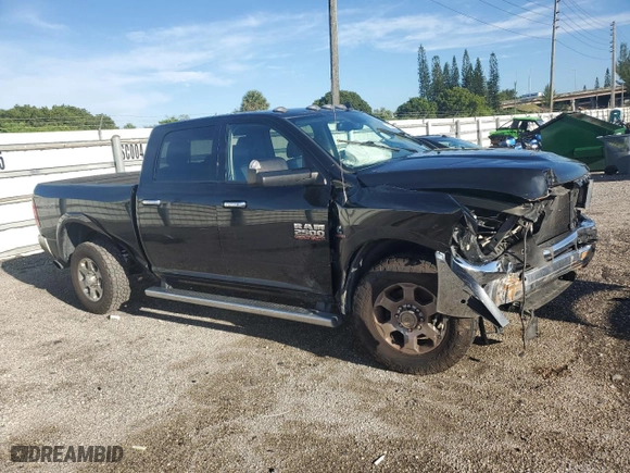 2018 Ram 2500 SLT with VIN 3C6UR5DL9JG192872, listed as a Copart auction lot 71820274 with 107,724 mi miles and Salvage Title. Bid and sale history available at carsss.com. Image 4.