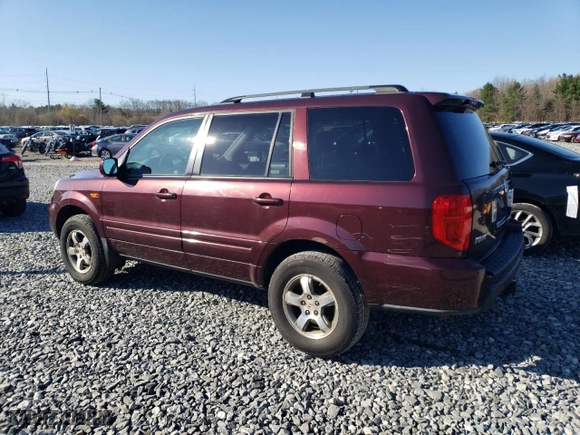 2008 Honda Pilot EX with VIN 5FNYF18468B002573, listed as a Copart auction lot 52447125 with 158,163 mi miles and Clean Title. Bid and sale history available at carsss.com. Image 2.