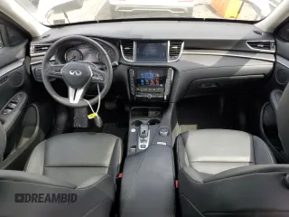 2024 Infiniti QX50 Luxe with VIN 3PCAJ5BB7RF115190, listed as a Copart auction lot 58425035 with 10,637 mi miles and Salvage title. Bid and sale history available at DreamBid. Image 8.
