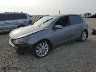 2011 Volkswagen Golf TDI with VIN WVWDM7AJ7BW072903, listed as a Copart auction lot 87343824 with 184,360 mi miles and Salvage Title. Bid and sale history available at carsss.com. Image 1.