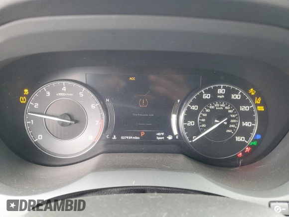 2021 Acura RDX with VIN 5J8TC2H34ML047472, listed as a Copart auction lot 63434425 with 27,939 mi miles and Salvage title. Bid and sale history available at DreamBid. Image 9.