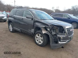 2016 GMC Terrain SLE with VIN 2GKFLTE35G6120355, listed as a IAAI auction lot 41720728 with 174,926 mi miles. Bid and sale history available at carsss.com. Image 1.