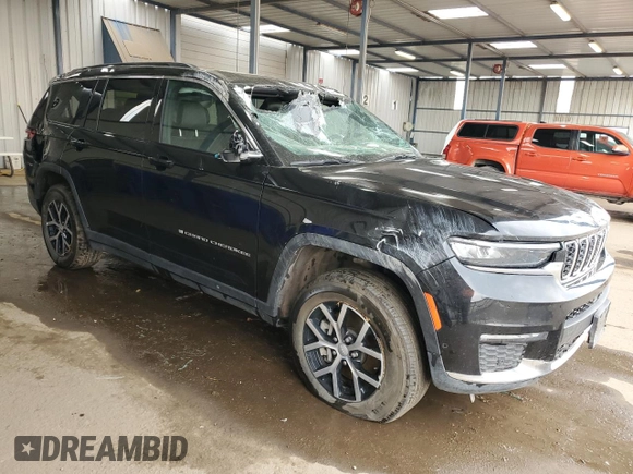 2024 Jeep Grand Cherokee Limited with VIN 1C4RJKBG0R8603894, listed as a Copart auction lot 64405515 with 18,217 mi miles and Salvage title. Bid and sale history available at DreamBid. Image 4.
