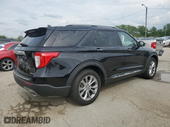 2021 Ford Explorer Limited с VIN 1FMSK8FH2MGB92075, выставлен на аукционе Copart как лот 54912505 с пробегом 61 056 миль миль и Списание • Salvage title. История ставок и продаж доступна на DreamBid. Изображение 3.
