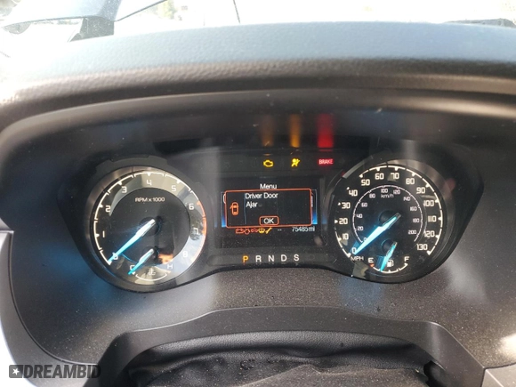 2020 Ford Ranger XL with VIN 1FTER4FH8LLA44430, listed as a Copart auction lot 44298085 with 75,485 mi miles and Salvage Title. Bid and sale history available at carsss.com. Image 9.