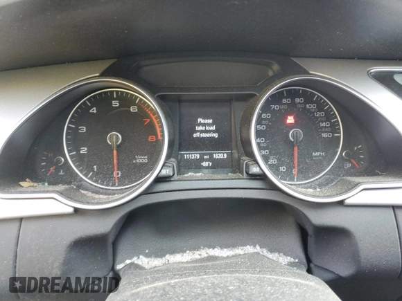 2016 Audi A5 Premium Plus with VIN WAUM2AFH4GN009521, listed as a Copart auction lot 50829865 with 111,379 mi miles and Salvage Title. Bid and sale history available at carsss.com. Image 9.
