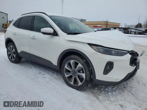2024 Ford Escape Platinum with VIN 1FMCU9JA2RUA94364, listed as a Copart auction lot 44106135 with 23,229 mi miles and Salvage Title. Bid and sale history available at DreamBid. Image 4.