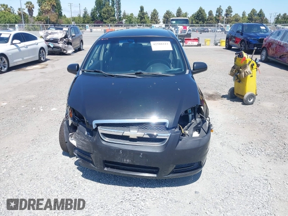 2008 Chevrolet Aveo LS with VIN KL1TD56678B123487, listed as a IAAI auction lot 42588212 with 119,882 mi miles and . Bid and sale history available at DreamBid. Image 6.