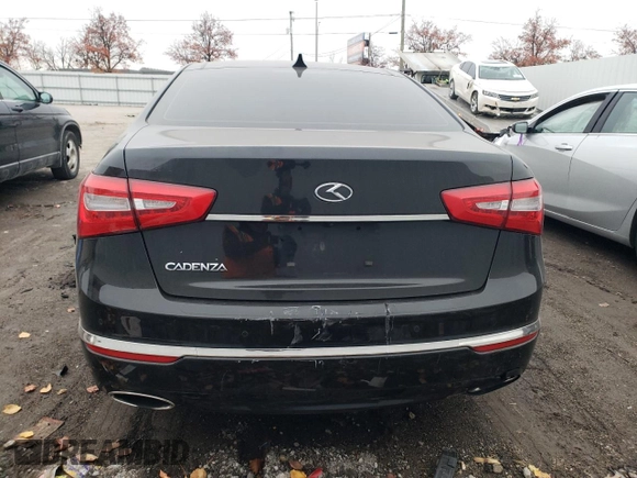 2015 Kia Cadenza Premium with VIN KNALN4D74F5182985, listed as a Copart auction lot 82197034 with 120,231 mi miles and Salvage Title. Bid and sale history available at carsss.com. Image 6.