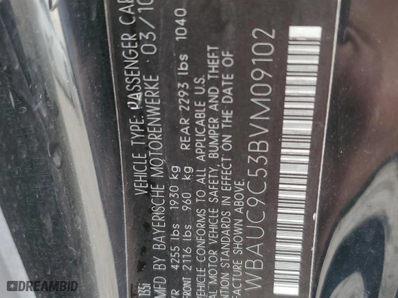 2011 BMW 1 Series 135i with VIN WBAUC9C53BVM09102, listed as a Copart auction lot 80942534 with 132,038 mi miles and Salvage Title. Bid and sale history available at carsss.com. Image 12.