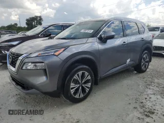 2022 Nissan Rogue SV with VIN JN8BT3BB4NW335769, listed as a Copart auction lot 73807614 with 3,997 mi miles and Salvage Title. Bid and sale history available at DreamBid. Image 1.