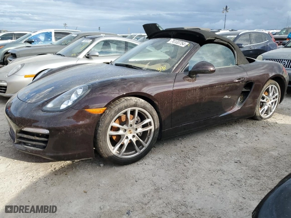 2013 Porsche Boxster with VIN WP0CA2A82DS112755, listed as a Copart auction lot 74133754 with 0 mi miles and Non Repairable. Bid and sale history available at carsss.com. Image 1.