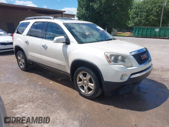 2008 GMC Acadia SLT1 z VIN 1GKER237X8J230560, wystawiony jako IAAI lot #42341077 z przebiegiem 219 282 mil mil oraz . Historia ofert i sprzedaży dostępna na DreamBid. Obrazek 1.