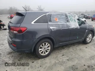 2019 Kia Sorento S V6 with VIN 5XYPGDA58KG449628, listed as a Copart auction lot 42976015 with 119,475 mi miles and Salvage Title. Bid and sale history available at carsss.com. Image 3.