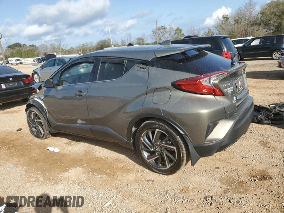 2021 Toyota C-HR LE with VIN JTNKHMBX3M1101788, listed as a Copart auction lot 48902175 with 37,431 mi miles and Salvage Title. Bid and sale history available at carsss.com. Image 2.