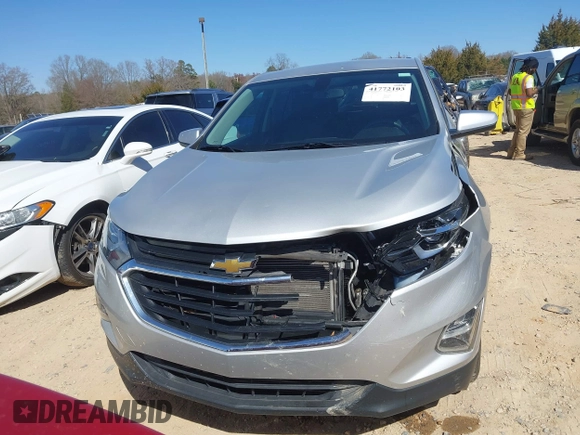 2019 Chevrolet Equinox LT with VIN 2GNAXUEV0K6285473, listed as a IAAI auction lot 41772103 with 59,268 mi miles and . Bid and sale history available at carsss.com. Image 12.